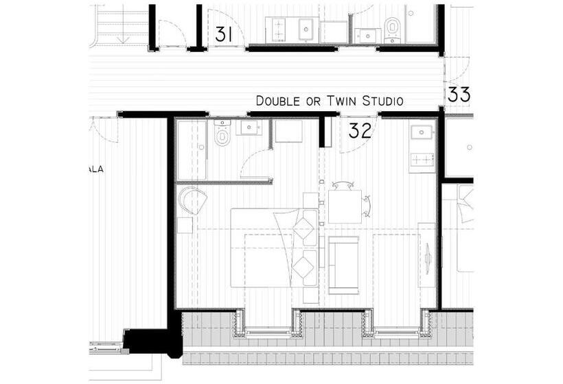 بنسيون Ah33   Estúdios