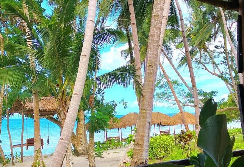 هاستل Prince John Beachfront Eco Bungalows And Restaurant