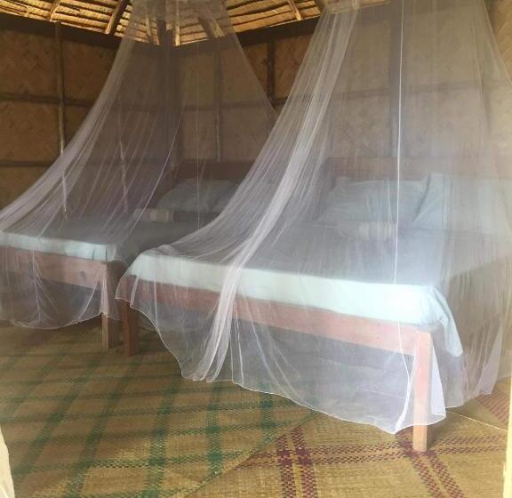 هاستل Prince John Beachfront Eco Bungalows And Restaurant