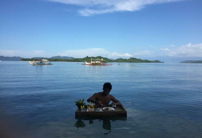 هاستل Prince John Beachfront Eco Bungalows And Restaurant