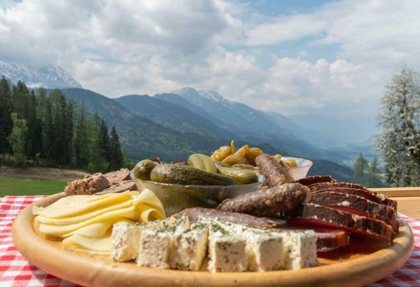 酒店 Erlebnishof Tschabitscher