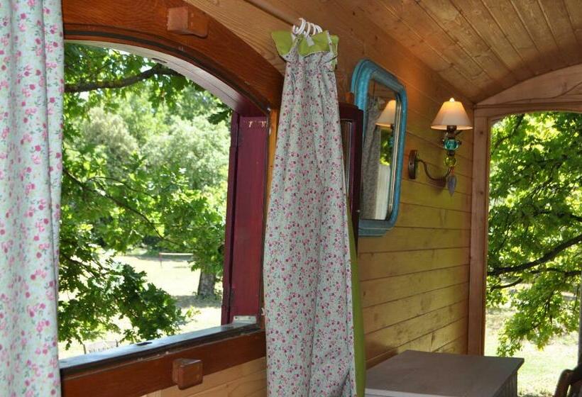 פנסיון La Roulotte Chic Et Boheme