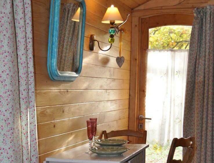 بنسيون La Roulotte Chic Et Boheme