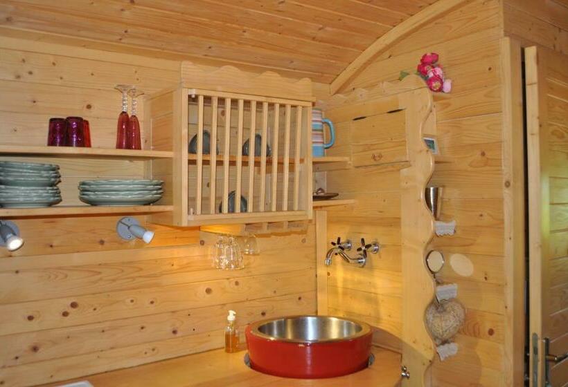 פנסיון La Roulotte Chic Et Boheme