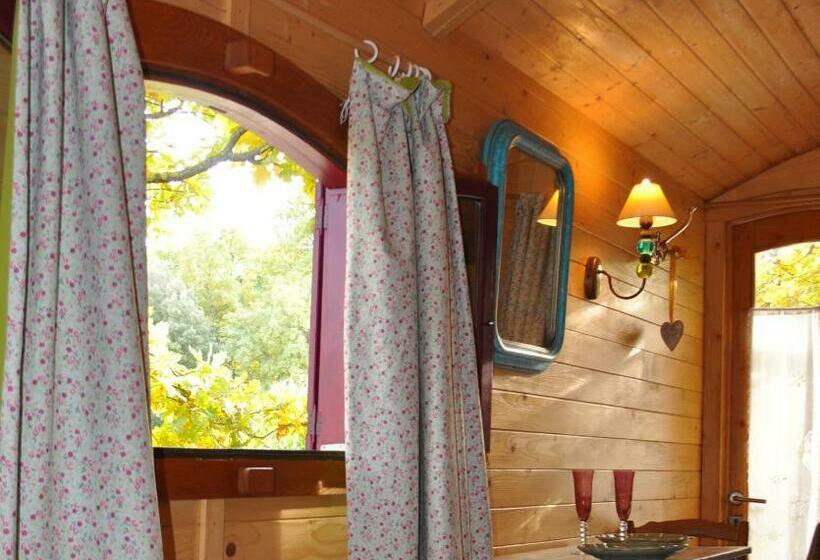 פנסיון La Roulotte Chic Et Boheme