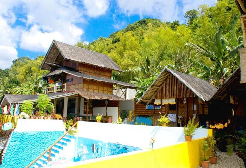 리조트 Mlk Bamboo Beachhouse