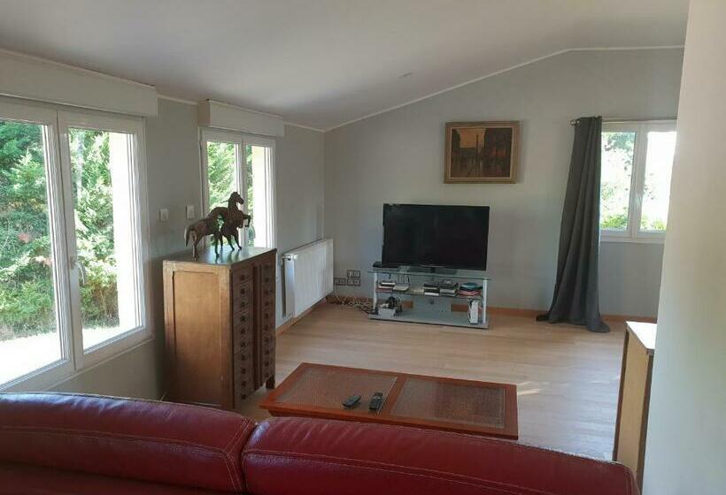 민박 Chambre D Hôte De L élevage Du Lattay