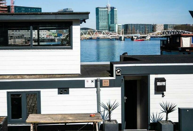 مبيت وإفطار Houseboat Amsterdam