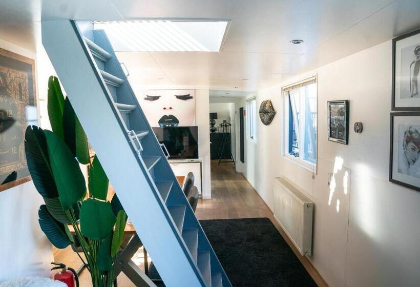 مبيت وإفطار Houseboat Amsterdam
