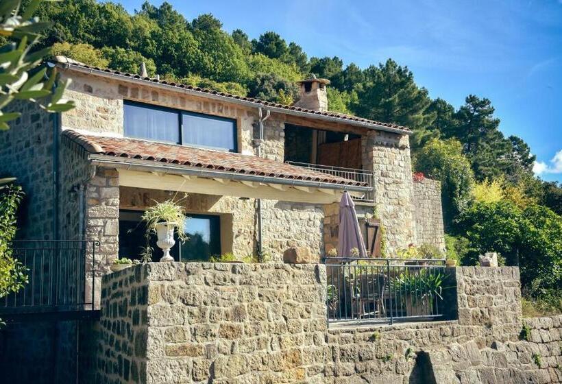 민박 Le Domaine Du Fayet