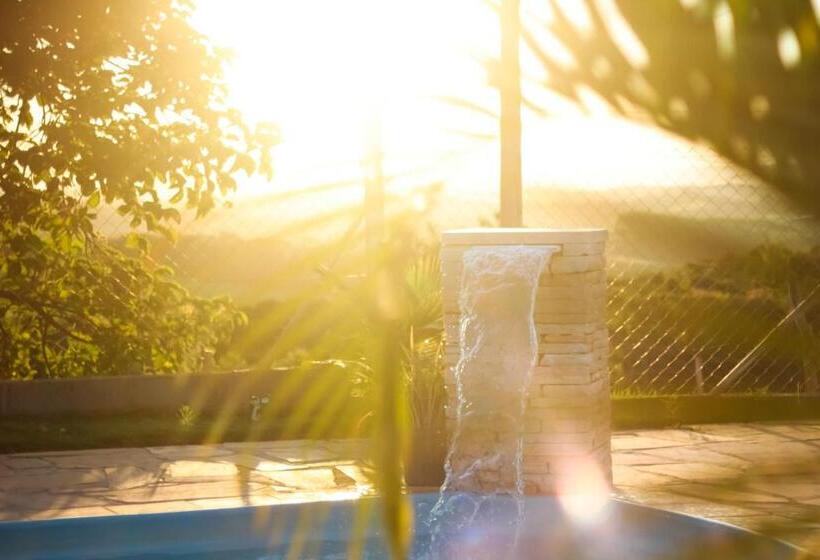 펜션 Pousada E Chales Por Do Sol