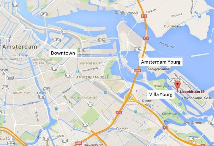 تختخواب و صبحانه Villa Yburg