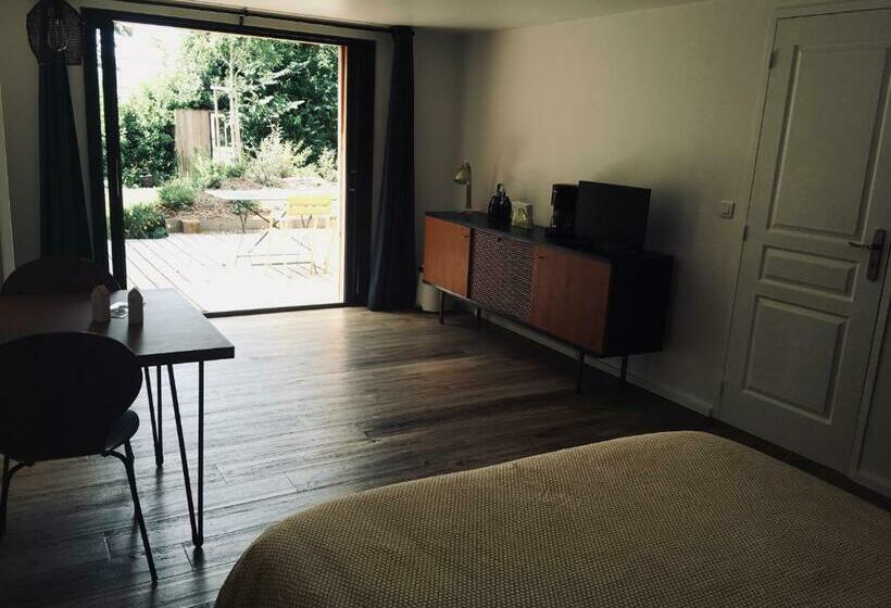 민박 Les Chambres D Hôtes De Bordustard