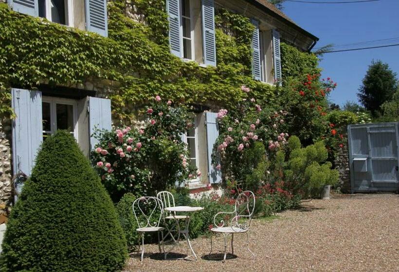 민박 Les Jardins De L Aulnaie
