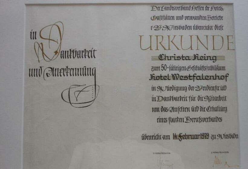 酒店 Westfalenhof Garni