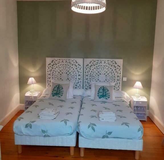 민박 Chambre D Hôtes La Tour De Brazalem