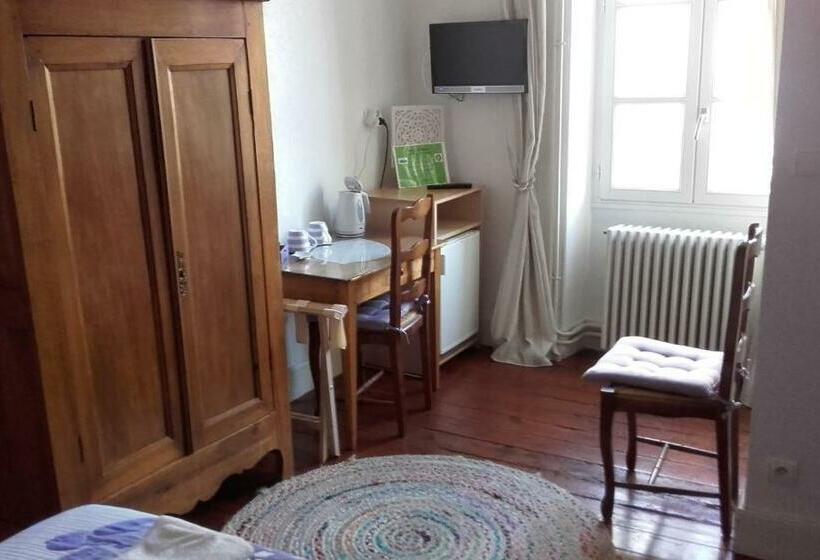 민박 Chambre D Hôtes La Tour De Brazalem