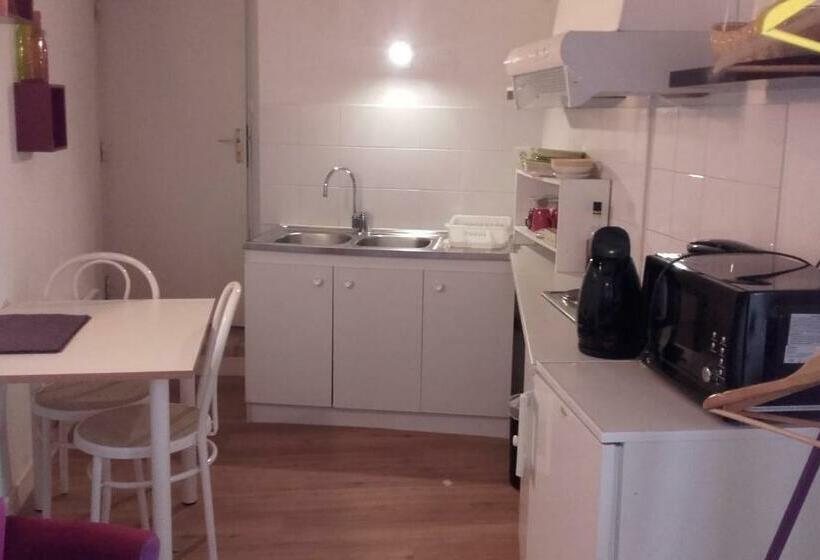 민박 Chambre D Hôtes La Tour De Brazalem