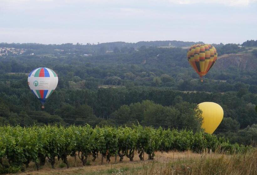 住宿加早餐 Chambres D Hôtes Vignes Et Loire