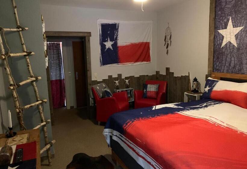 旅馆 Longhorn Ranch Countryhotel   Garni