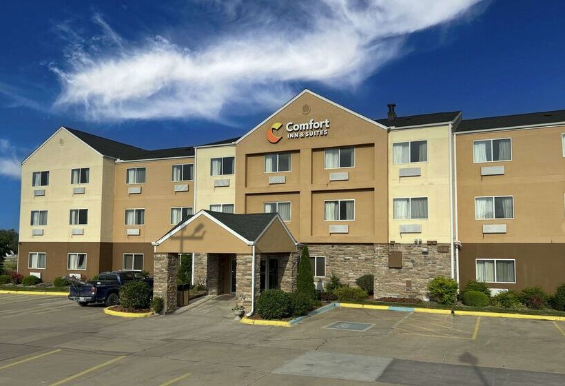 酒店 Comfort Inn & Suites Coralville  Iowa City Near Iowa River Landing