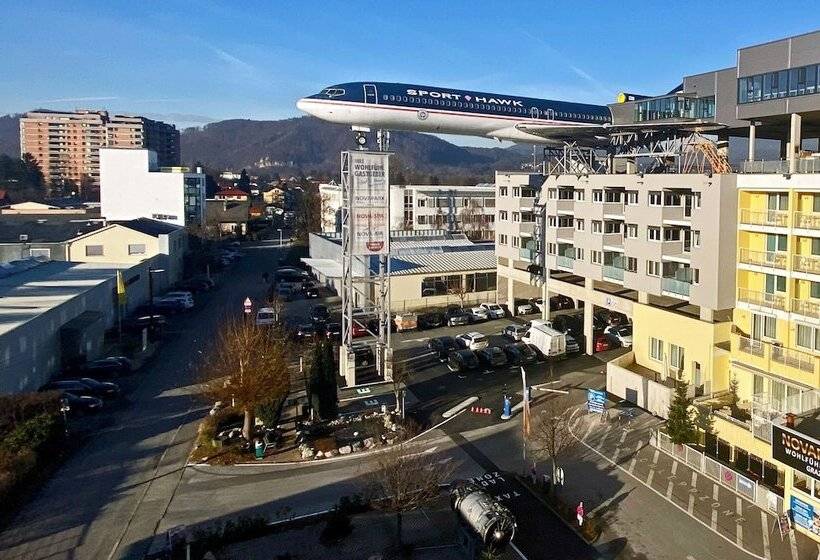 Novapark Flugzeughotel Graz