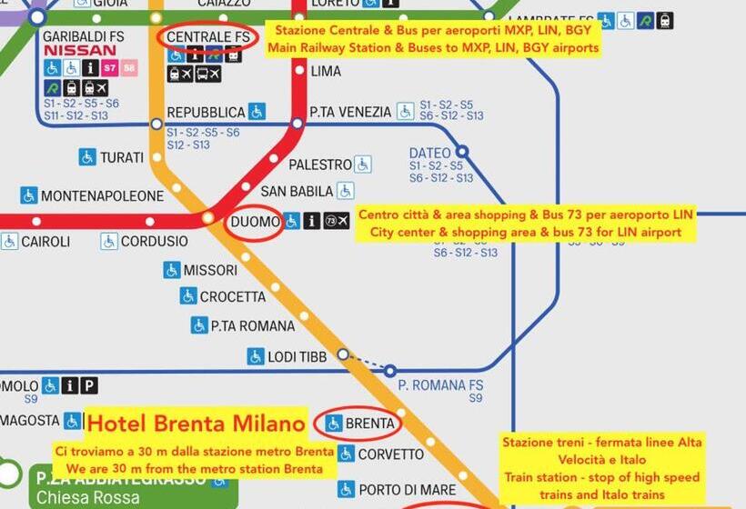 酒店 Brenta Milano