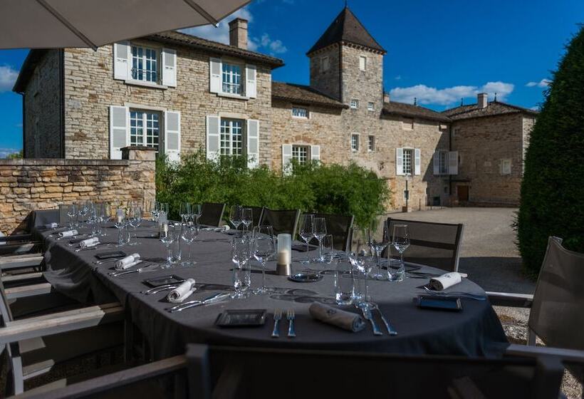 בית מלון כפרי Hôtel Restaurant Le Château De Besseuil, Mâcon Nord   Teritoria