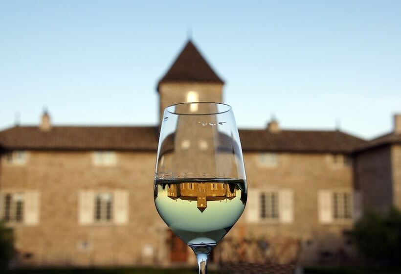 Отель Hôtel Restaurant Le Château De Besseuil, Mâcon Nord   Teritoria