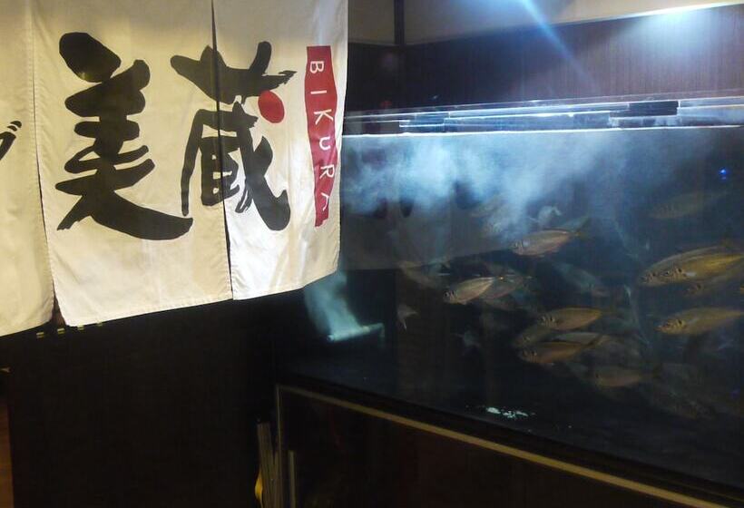 فندق Route Inn Grantia Fukuyama Spa Resort