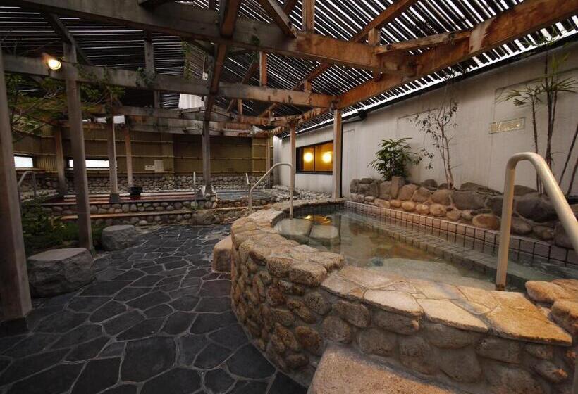 فندق Route Inn Grantia Fukuyama Spa Resort