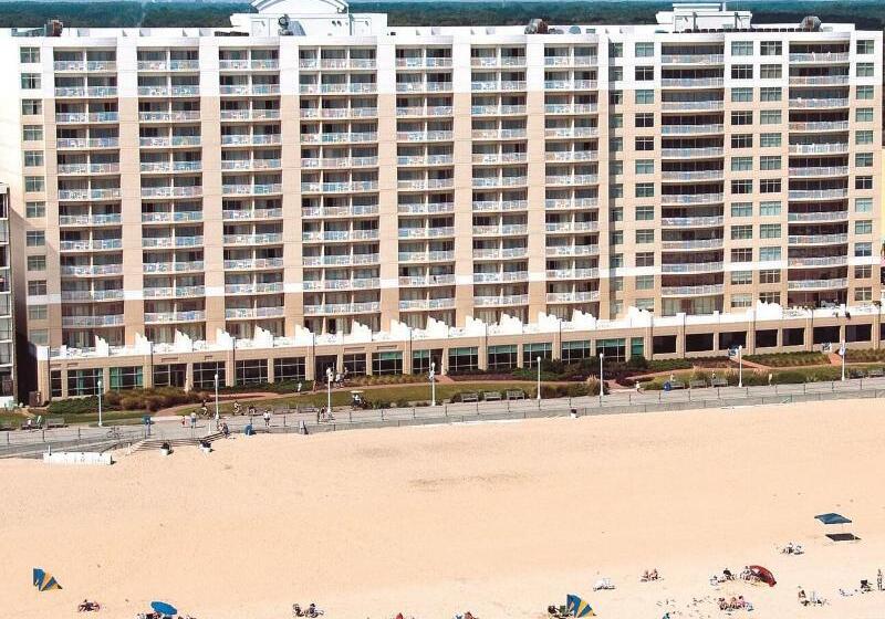 בית מלון כפרי Springhill Suites By Marriott Virginia Beach Oceanfront