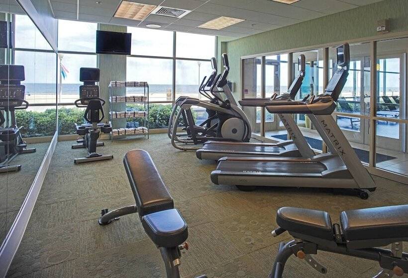 בית מלון כפרי Springhill Suites By Marriott Virginia Beach Oceanfront