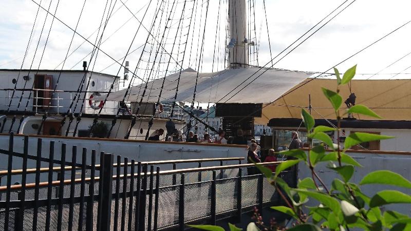 ユースホステル Stf Af Chapman & Skeppsholmen