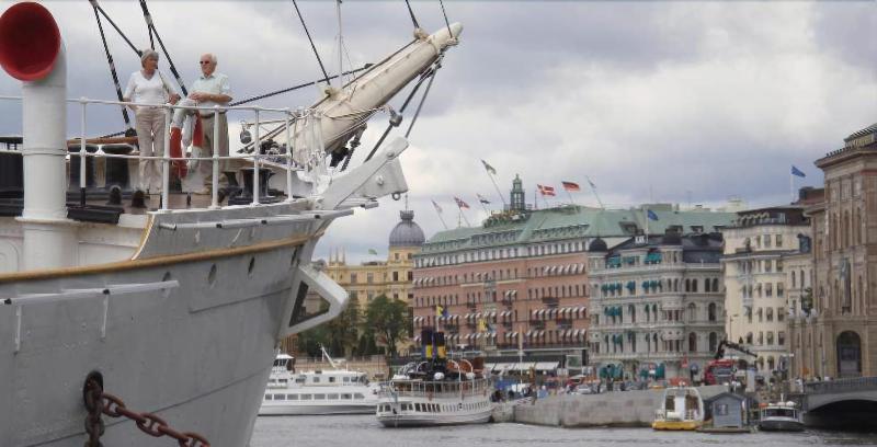 ユースホステル Stf Af Chapman & Skeppsholmen