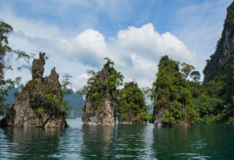 酒店 Khao Sok Riverside Cottages