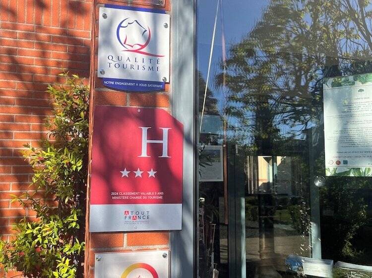 호텔 Hôtel & Séminaire Le Patio Occitan   Toulouse Ouest   Francazal