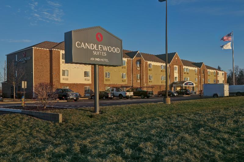 בית מלון כפרי Candlewood Suites Indianapolis   South, An Ihg