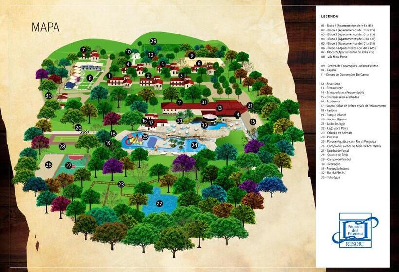 בית מלון כפרי Pousada Dos Pireneus