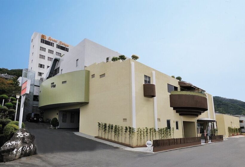 酒店 Seiryu Japanese Spa Inn With Spectacular View In Osaka