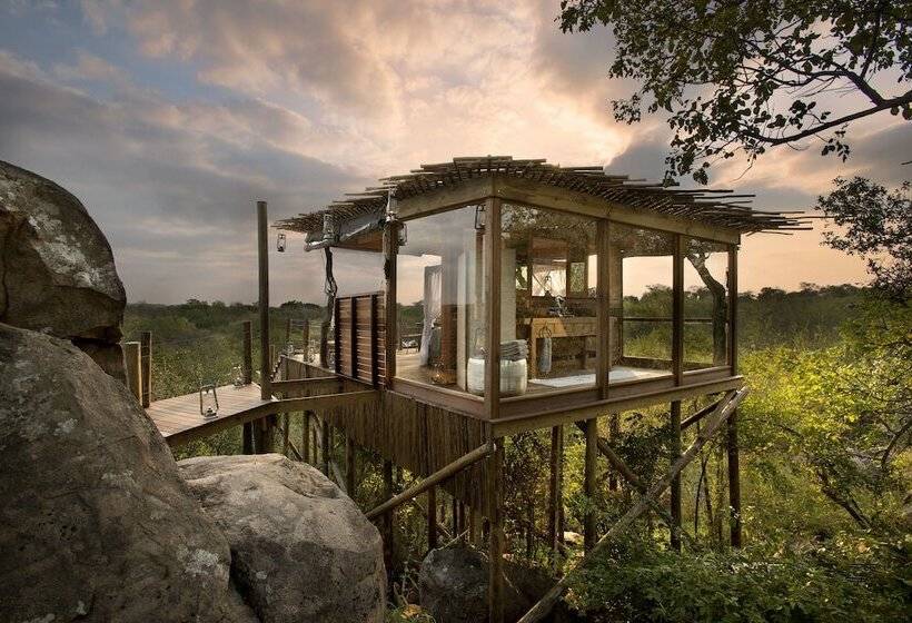 בית מלון כפרי Lion Sands Ivory Lodge