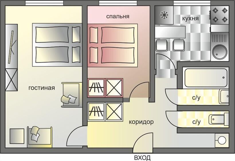 Kvart Apartments Kievskaya