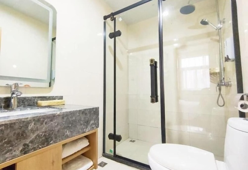 בית מלון כפרי Greentree Inn Nanjing Shanxi Road Cloth City Business