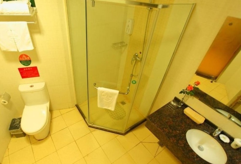 בית מלון כפרי Greentree Inn Nanjing Shanxi Road Cloth City Business