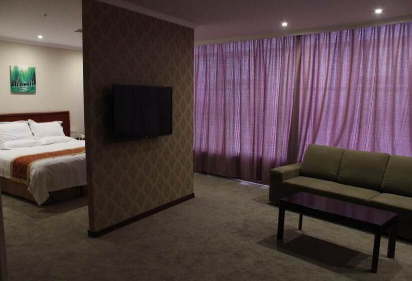 בית מלון כפרי Greentree Inn Nanjing Shanxi Road Cloth City Business