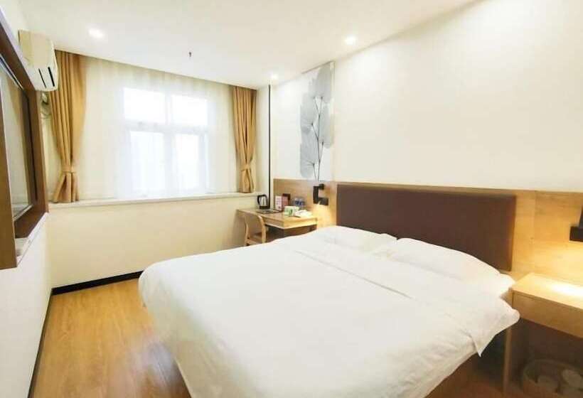 בית מלון כפרי Greentree Inn Nanjing Shanxi Road Cloth City Business