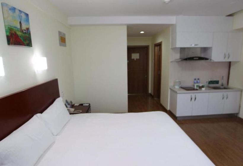 호텔 Greentree Inn Shandong Weihai Shichang Avenue Business