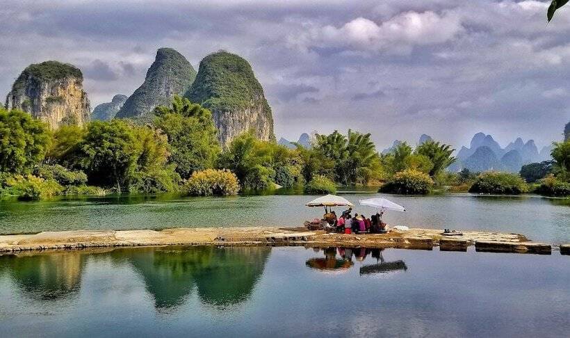 호텔 Yangshuo Hidden Dragon Villa