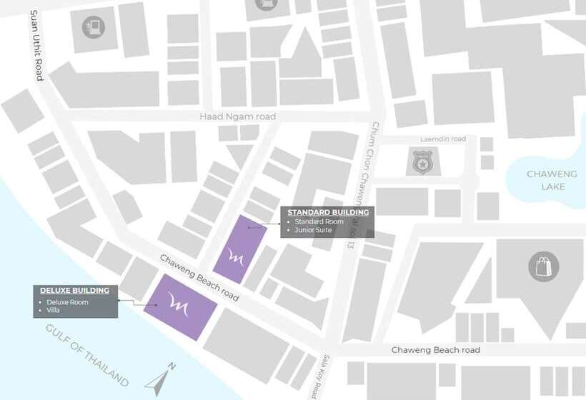 ホテル Mercure Samui Chaweng Tana