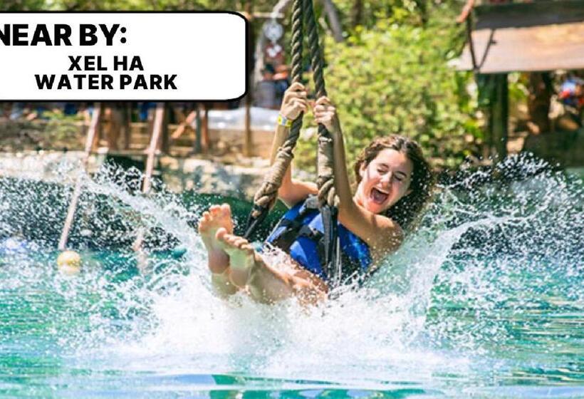 تختخواب و صبحانه Camp Akumal   Hosted Family Bungalows